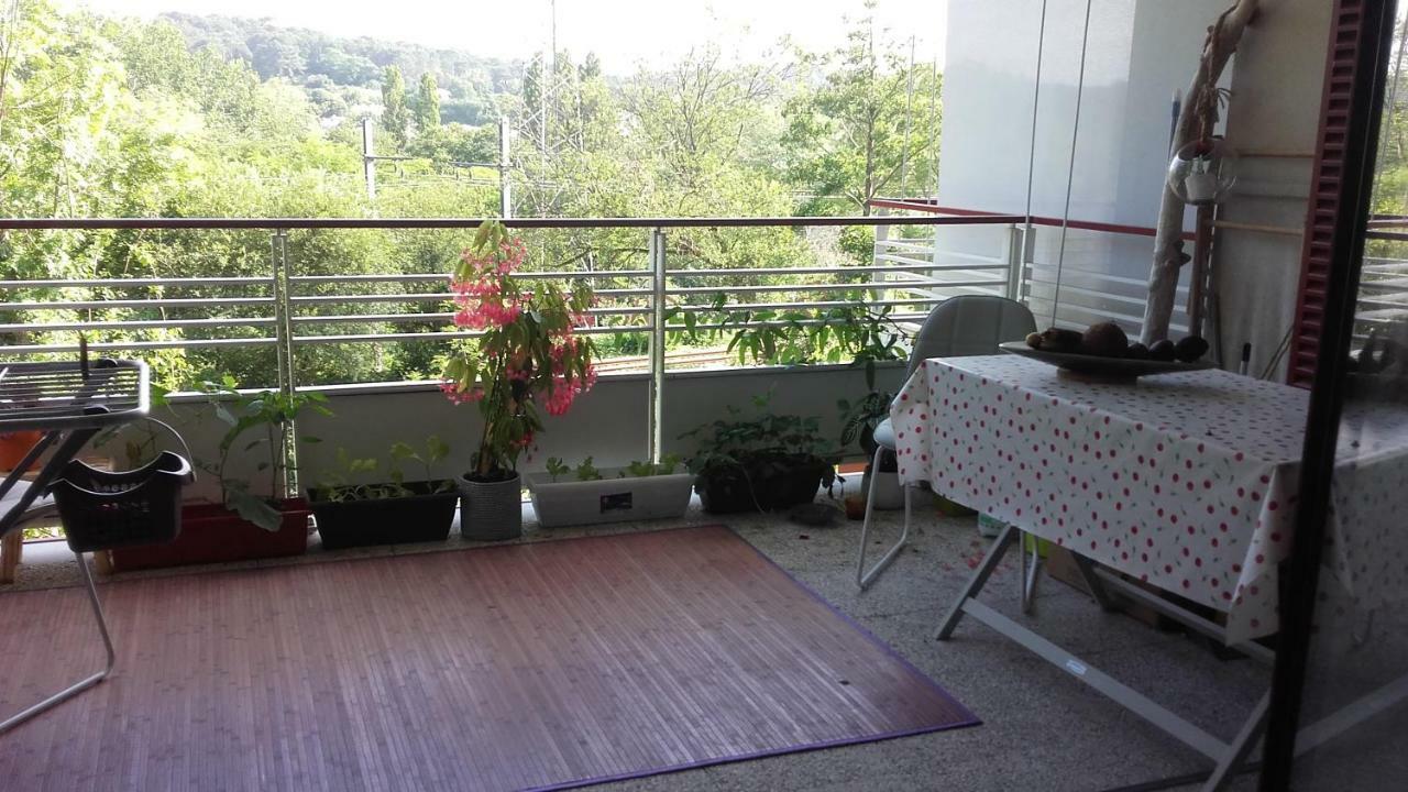 T2 Bis Avec Terrasse Vue Montagne Proche Mer, Commerces Et Biarritz Bidart Exteriör bild